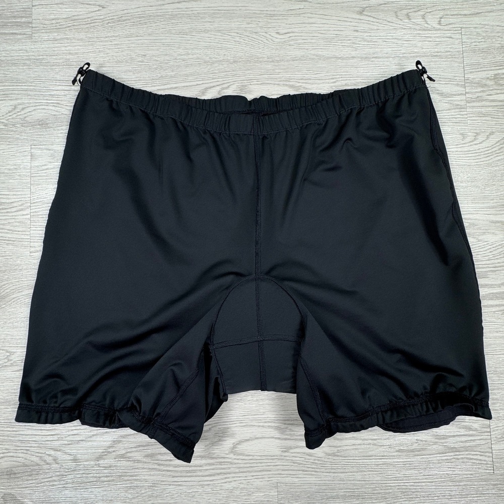 L.L.‎ Bean Men's Cycling Liner Shorts Padded Chamois Black XXL Padded Bike